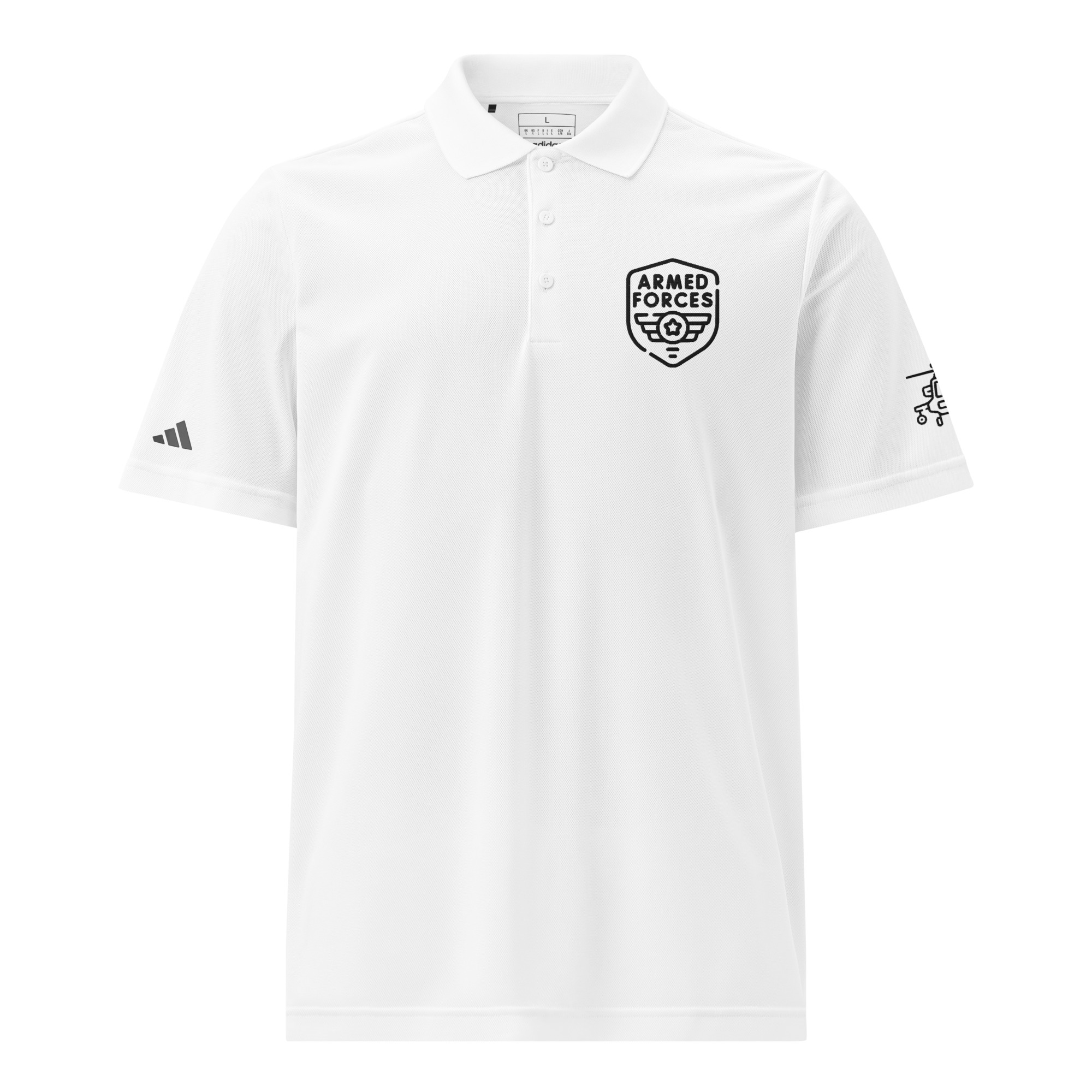 FUMAZ Tactical Elite™ Adidas Sport Polo – Military-Grade Performance Polo