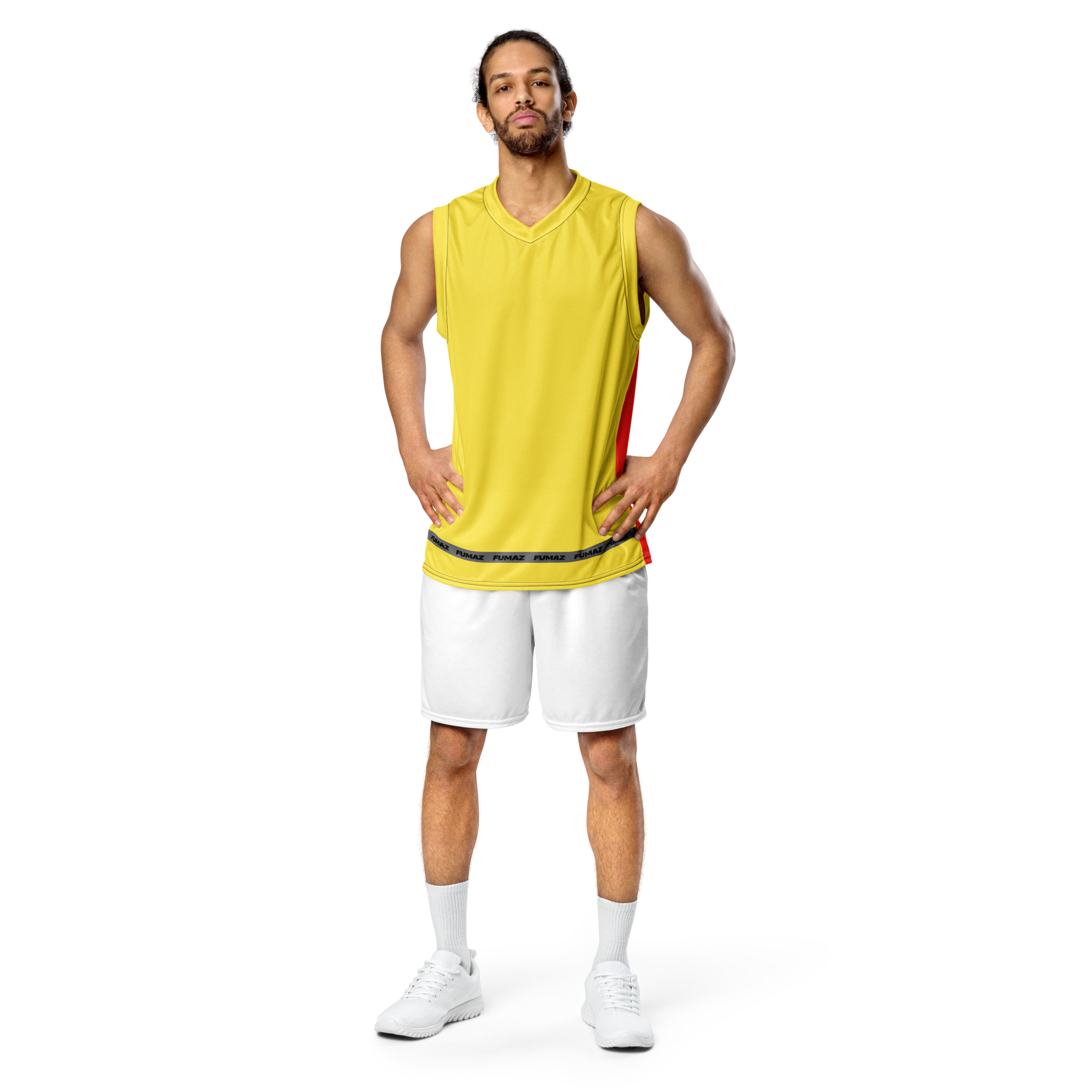 FUMAZ CourtMaster™ Recycled Basketball Jersey – High-Performance Athletic Wear